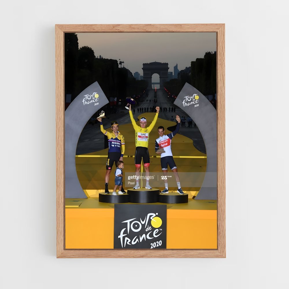 Poster La Victoire à Paris – affiche Cyclisme (vue 4)
